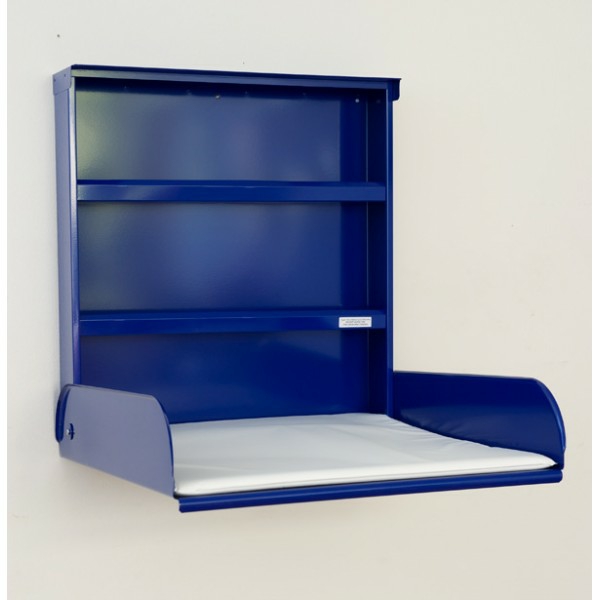 table-a-langer-murale-bleue-fifi-par-bybo-en-metal-