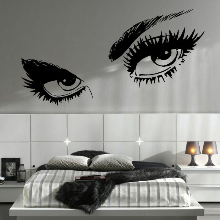 0-deco-murale-originale-avec-stickers-en-forme-de-visage-femme-chambre-a-coucher-pochoirs-muraux