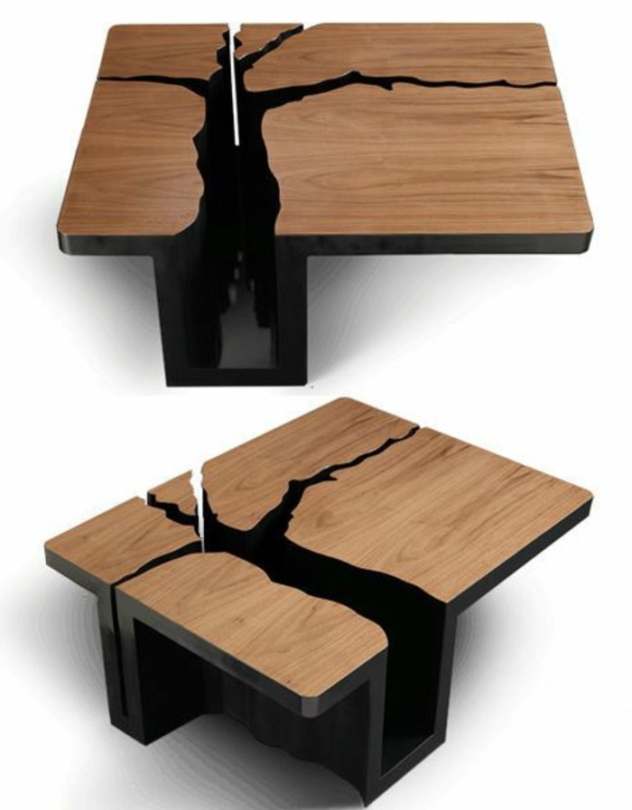 table basse relevable design pas cher