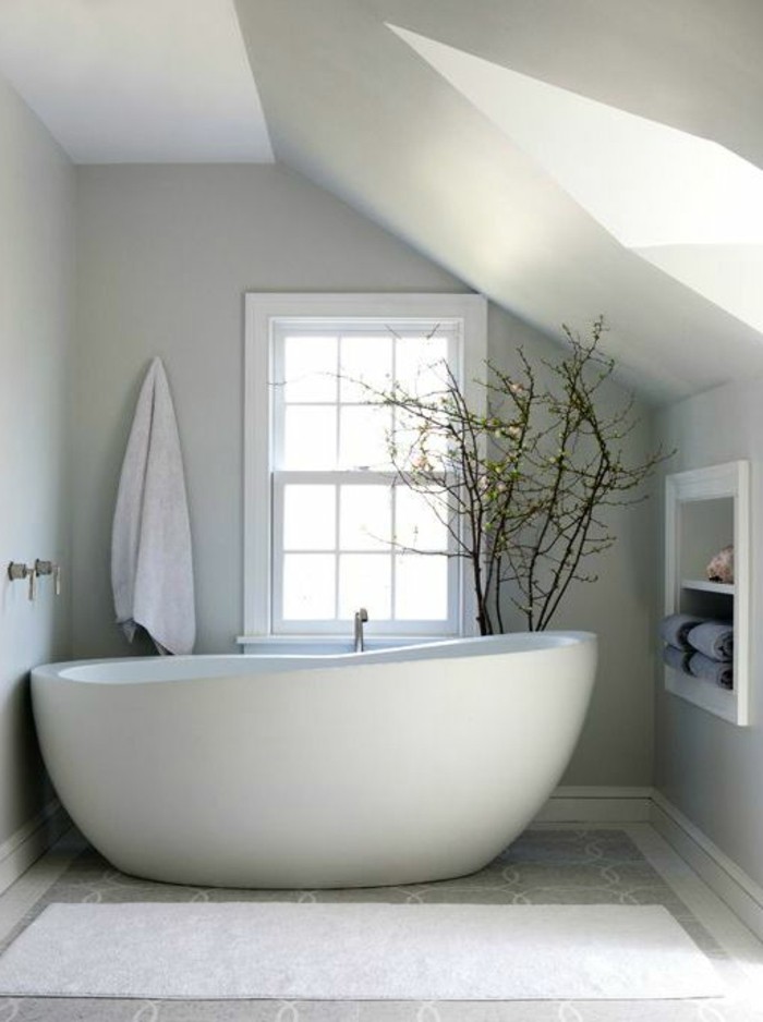 Belles-baignoires-baignoire-ovale-baignoires-design-salle-de-bain-blanc