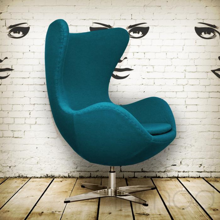 fauteuil-oeuf-design-turquoise-de-chaise-jacobsen