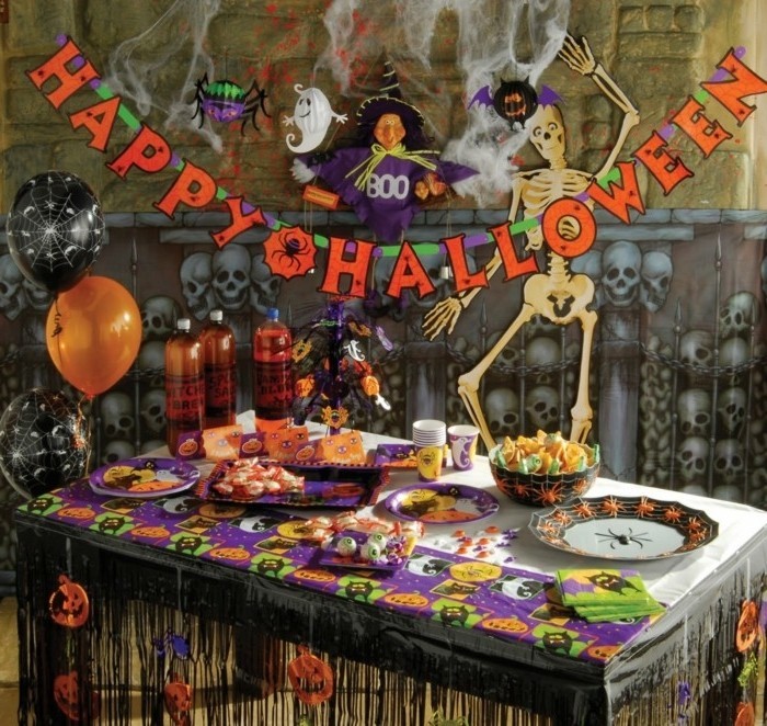 halloween-decorations-décoration-de-table-halloween