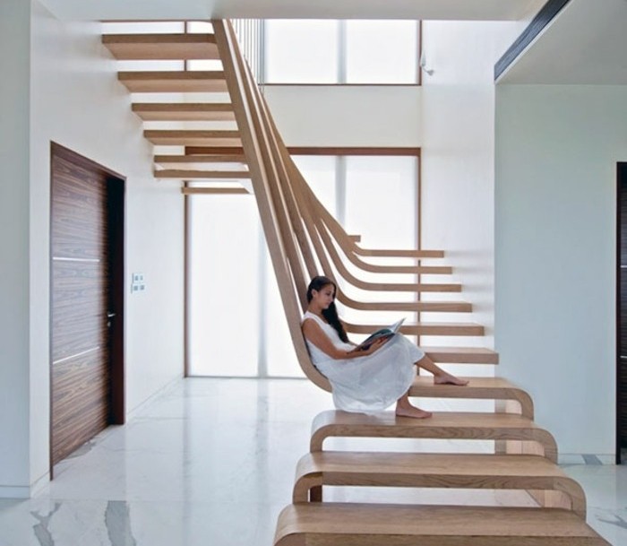 escalier-moderne-design-extraordinaire-escalier-en-bois