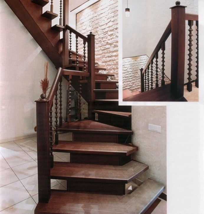 escalier-moderne-enescalier-tournant-en-bois-design-vintage