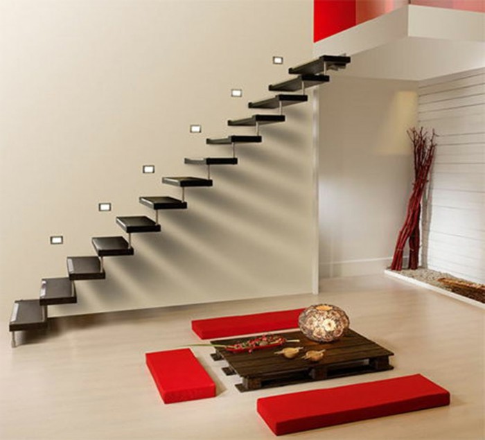 escalier-moderne-escalier-suspendu-en-noir