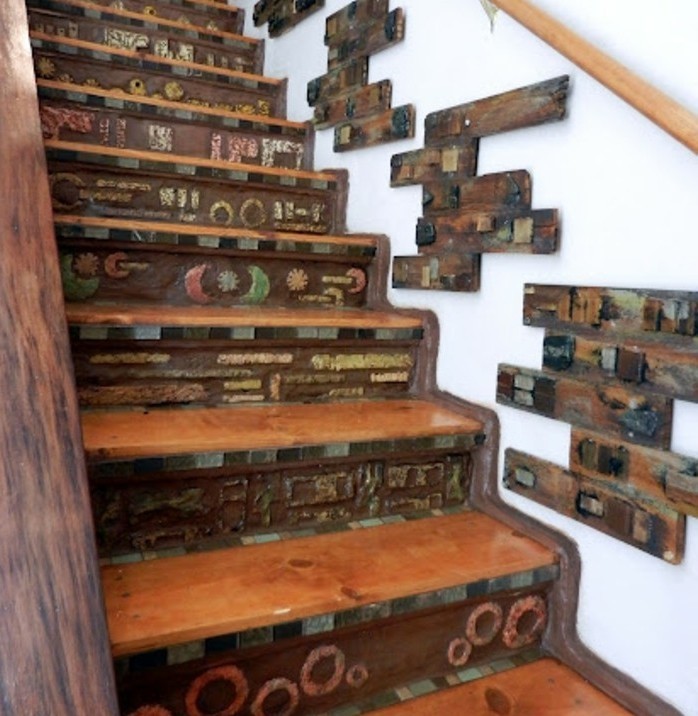 escalier-moderne-en-bois-design-déco-escalier-unique