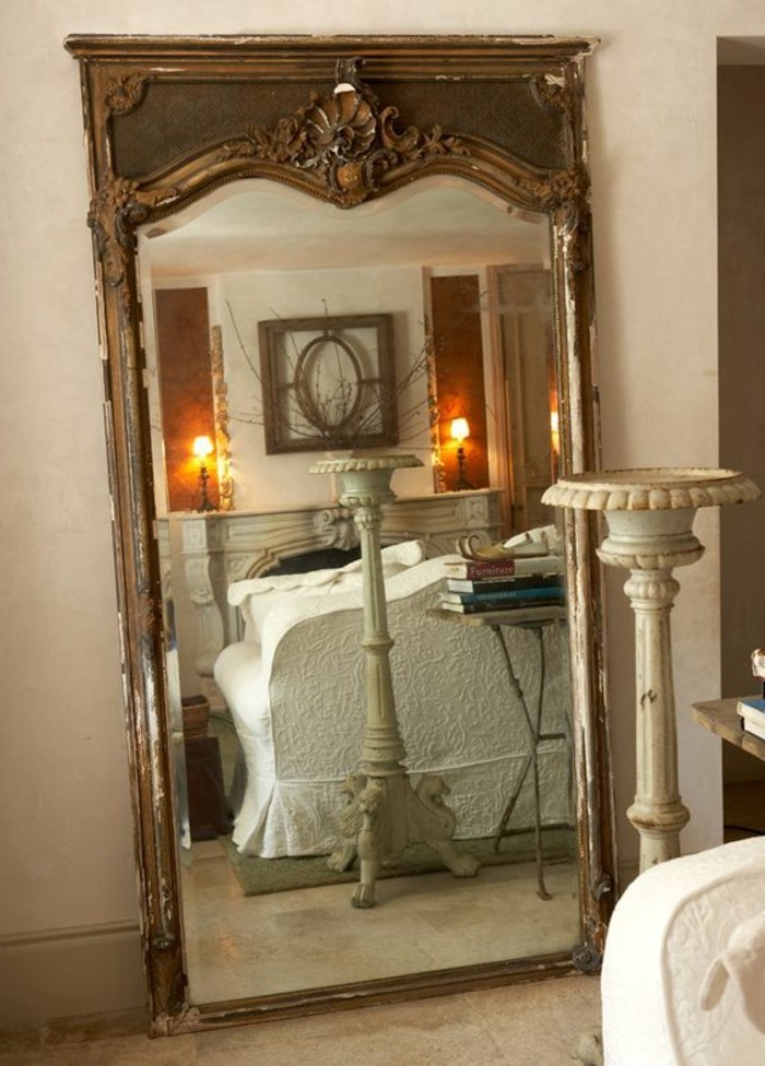 grand-miroir-ancien-joli-miroir-antique-cadre-metal