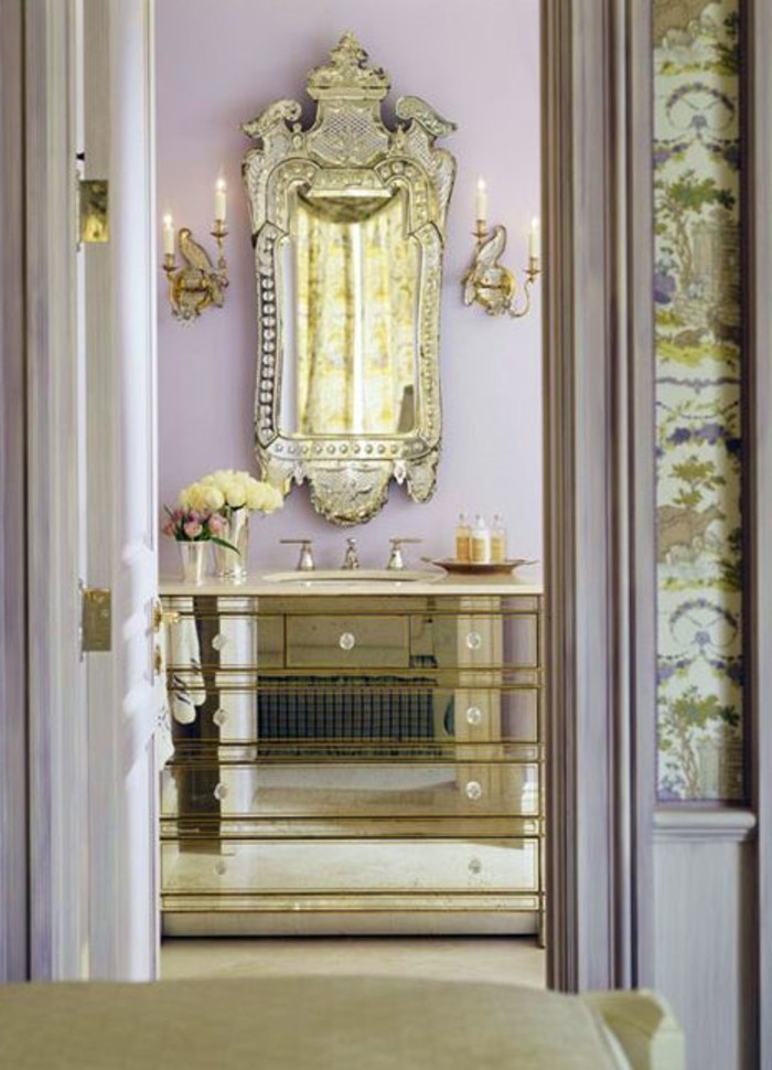 grand-miroir-ancien-meuble-de-salle-de-bain-magnifique