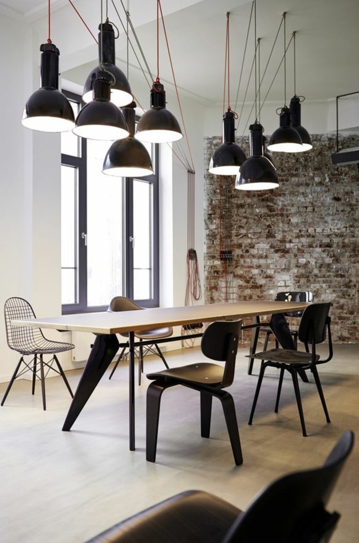 mobilier-de-bureau-contemporain-lampes-suspendues