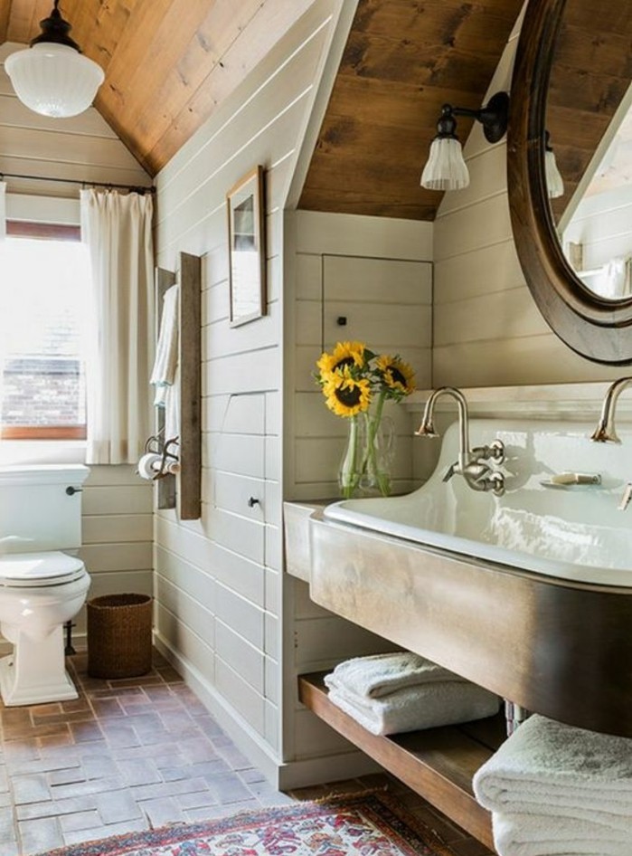 lavabo-retro-meuble-lavabo-vintage-tapis-de-salle-de-bain