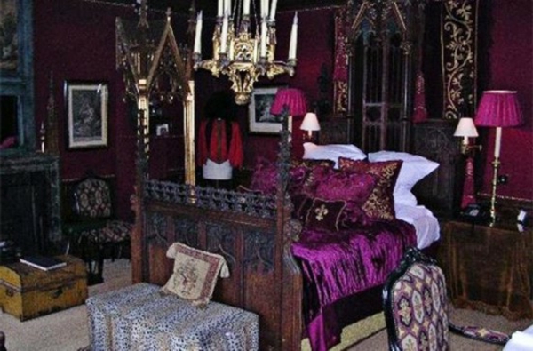 chambre-à-coucher-adulte-style-gotique-rose-style-riche
