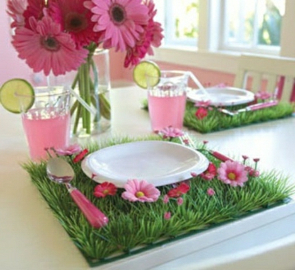 rose-vert-Les decorer-une-table-de-Pâques