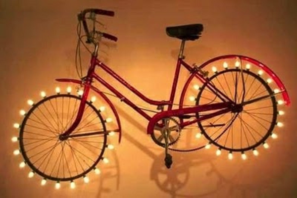 décorer-sa-maison-avec-vélo-éclairant