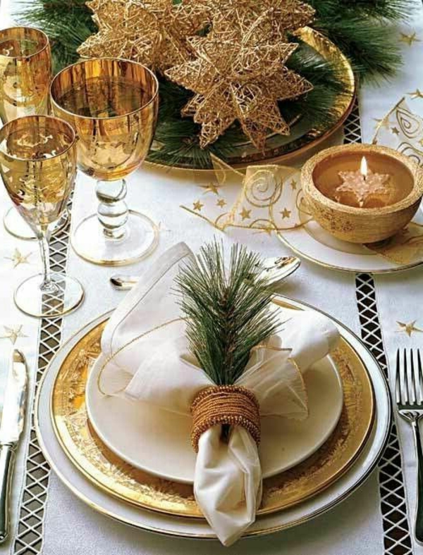 La décoration de table pour Noël - plaisir et style ...