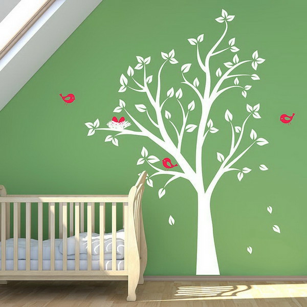 Baby-Nursery-Room-Ideas-with-Birds-and-Tree-Wall-Stickers-resized