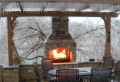 La cheminée d’extérieur crée l’ambiance de votre jardin ou terrasse