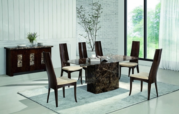 Le-marbre-et-le-design-contemporain-une-table-de-déjeuner-en-marbre