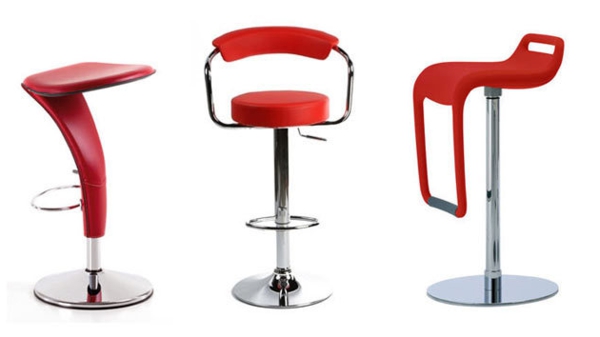 chaise-haute-de-bar-design-moderne-rouge