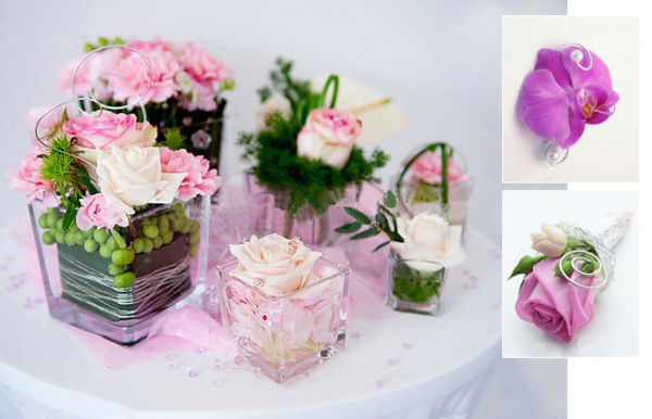 decoration-florale-pour-mariage-idee-pots-en-verre