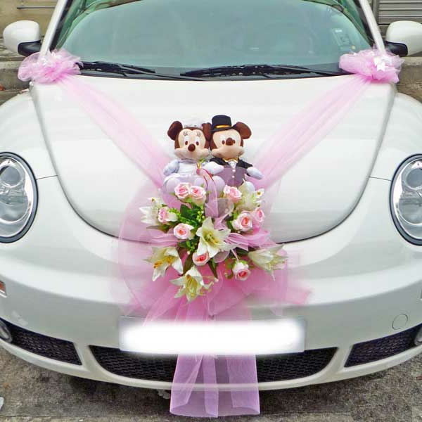 decoration-voiture-mariage-mickey