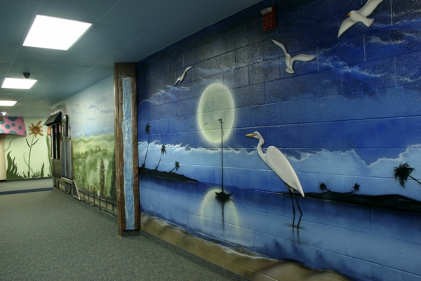 décoration-murale-originale-couloir