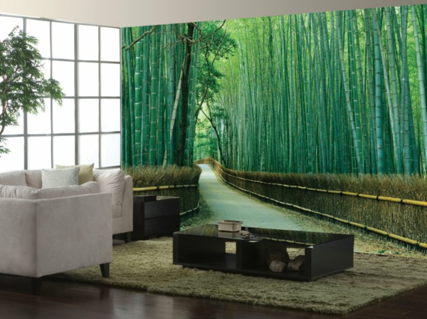 décoration-murale-originale-bambous