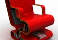 Une fauteuil design rouge – l’ expression des âmes passionnées!