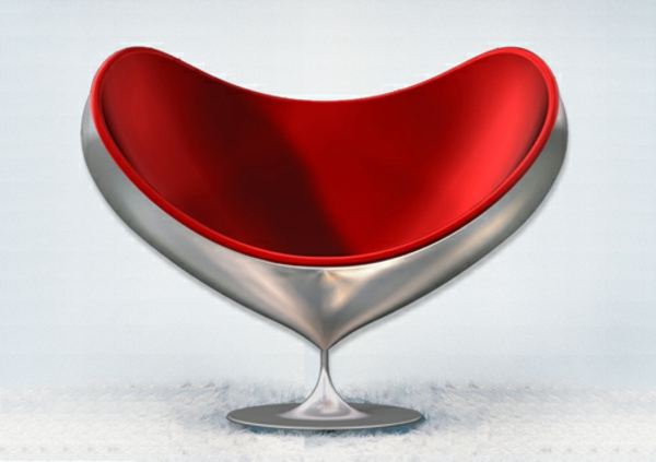 fauteuil-design-rouge-moderne-amour-santantonio