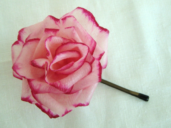fleur-en-papier-crepon-rose-jolie