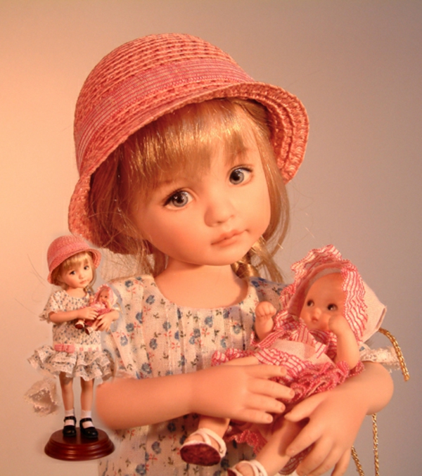 la-passion-pour-la-porcelaine-une-poupée-avec-un-chapeau-rose-mignonne