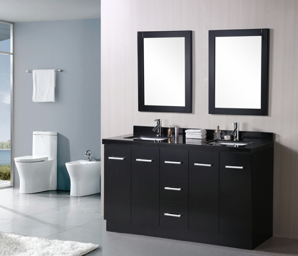 lavabo-double-noir-salle-de-bain-minimaliste-placard