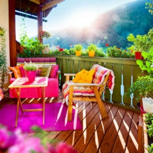 Aménager son balcon comme un coin de repos avec jardin