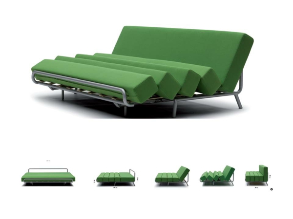 canapé-lit-design-élégant-en-vert
