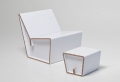 Le tabouret en carton – meuble original