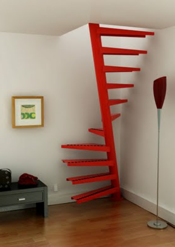 escalier-en-colimacon-rouge