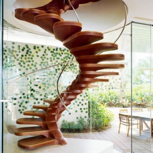 Un escalier en colimaçon - des idées pour relooker votre intérieur