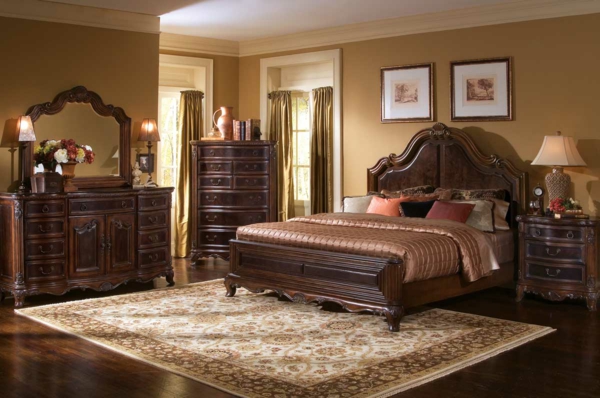 meubles-indiens-chambre-à-coucher-moderne