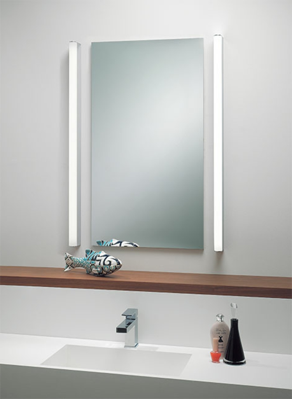 minimliste-design-éclairage-de -miroir-pour-la-salle-de-bain