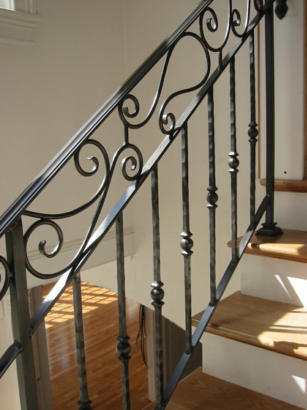 La rambarde fer forgé quelques modèles inspirantes! archzine.fr Rambarde Escalier Créatif