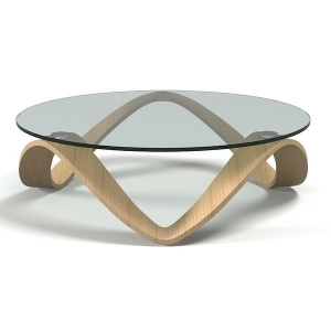 La table basse ovale - variantes modernes d'un meuble classique
