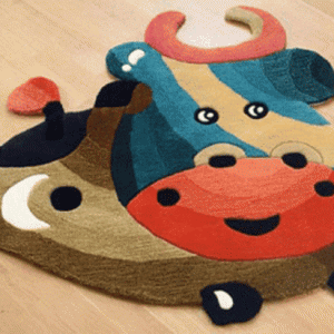 Le tapis chambre bébé - des couleurs vives et de l'imagination!