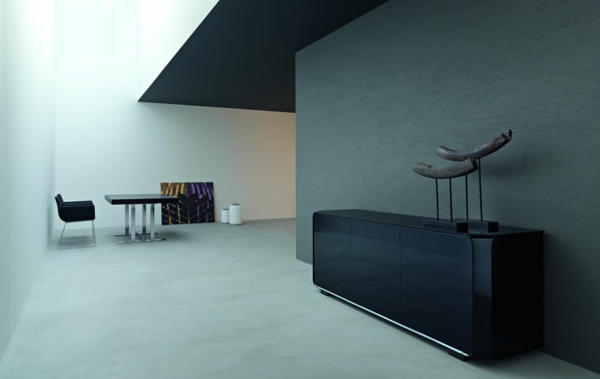 vaisselier-moderne-noir-dans-un-intérieur-minimaliste