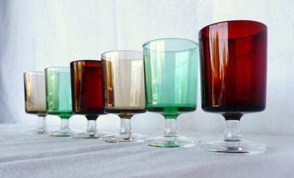 vaisselle-luminarc-des-verres-colorées
