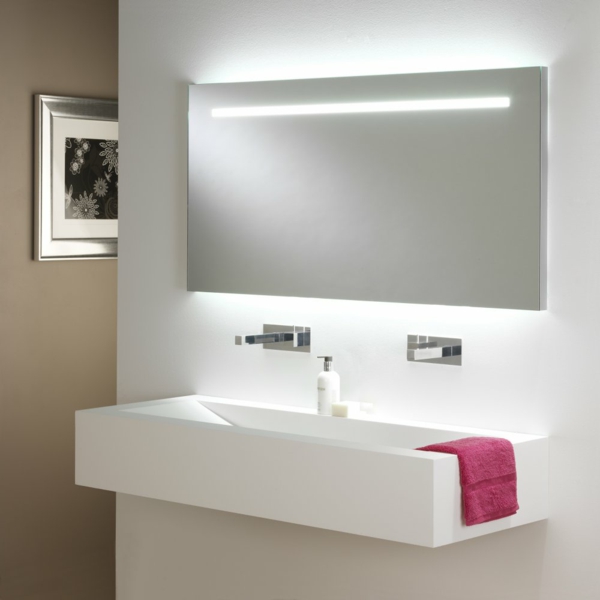 éclairage-de -miroir-pour-la-salle-de-bain-inegré