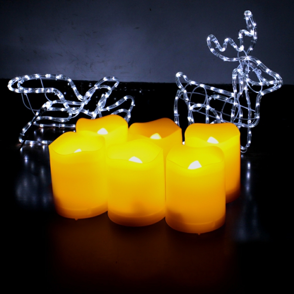 bougie-led-rechargeable-magnifique-décoration-pour-la-fête-de-Noel