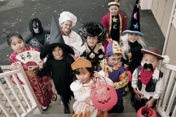 Children Trick-or-treating