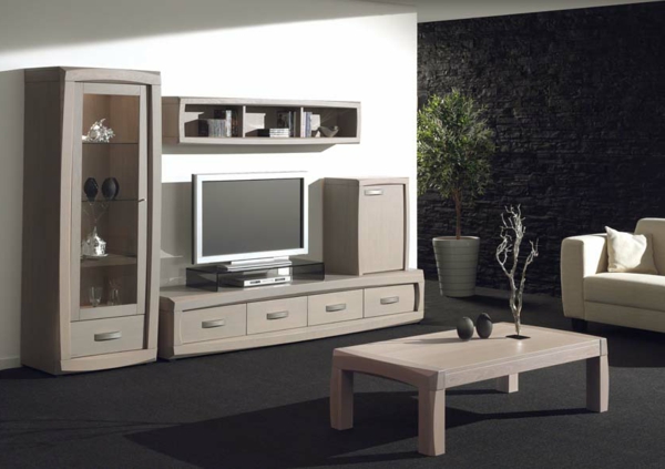 gris-modèle-meuble-tv-en-bois