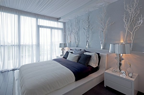 lampe-bourgie-chambre-à-coucher-moderne-magnifique