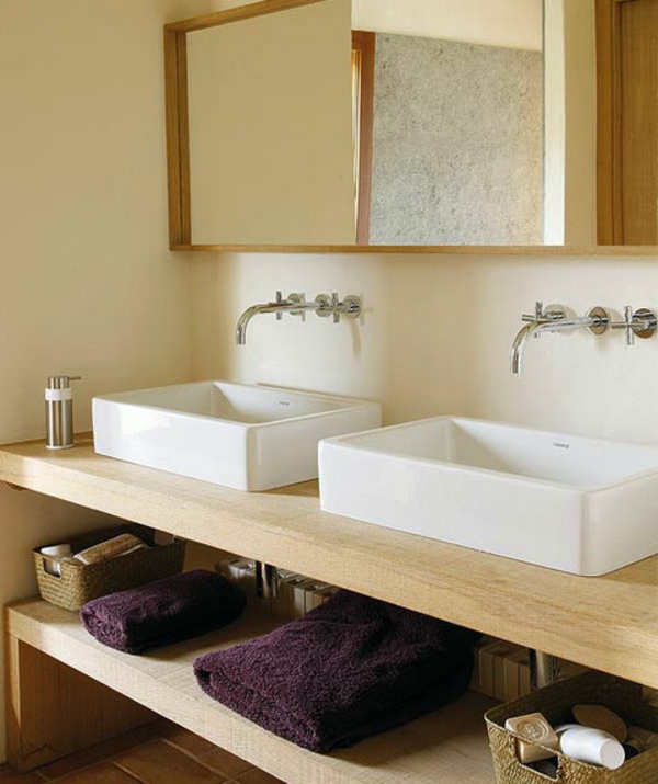 lavabo-à-double-vasque-deux-éviers-rectangulaires