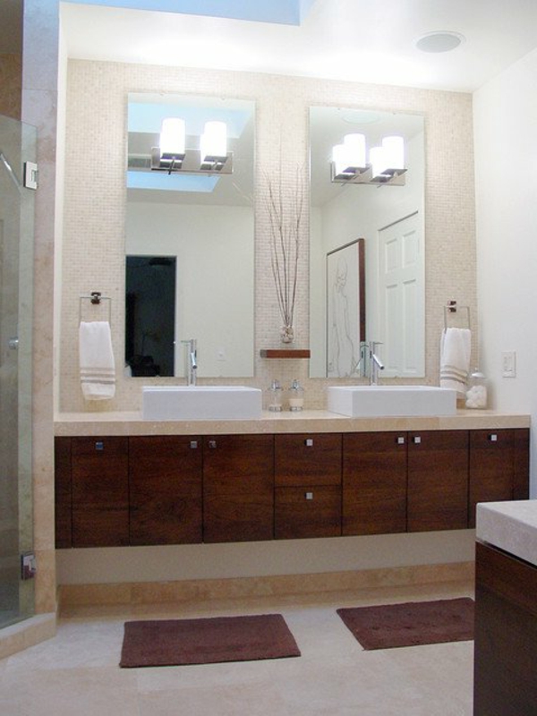 lavabo-à-double-vasque-miroirs-avec-illumination